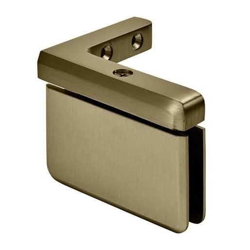 CRL Brushed Bronze Prima 05 Series Left Hand Offset Mount Hinge for stylish doors