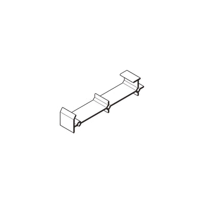 CRL-U.S. Aluminum Shear Block for 8" Sill with Screws-20/Pk