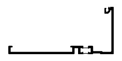 CRL-U.S. Aluminum Wall Jamb (Thermal) - 24'-2", Dark Bronze/Black Anodized Class 1