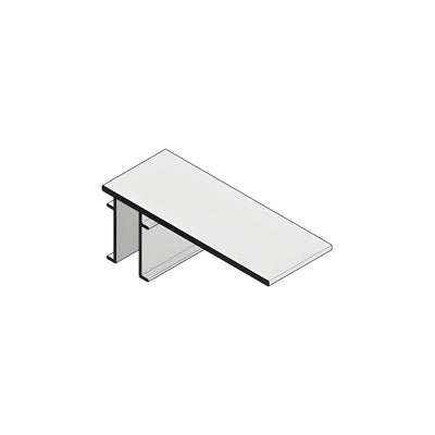 CRL-U.S. Aluminum Wall Jamb Anchor at Head and Sill for PW600 and PT600- 6/Pk