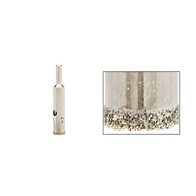 CRL 1/2" Amazing Glazing Plated Diamond Drill