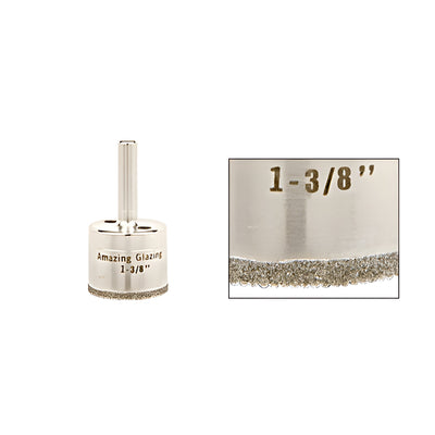 CRL 1-3/8" AG Series Plated Diamond Drill