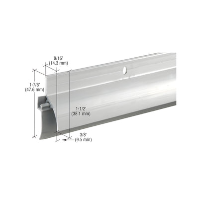 CRL Aluminum Door Sweep-Rain Drip Combination for 42" Door