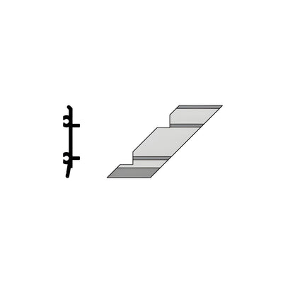 CRL-U.S. Aluminum Right Hand 90º Inside Corner- 4/Pk