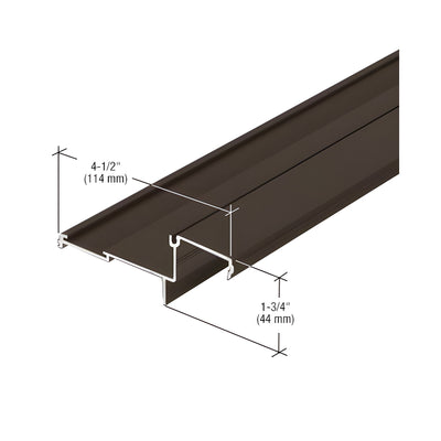 CRL-U.S. Aluminum Stacking Sill Insert, Bronze Black Anodized - 24'-2"