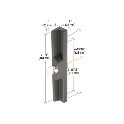 CRL Black Pull and Keyed Locking Unit