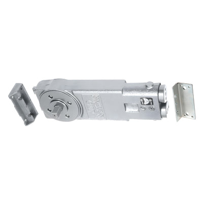 CRL Heavy-Duty 90º Hold Open 3/4" Long Spindle Overhead Concealed Closer Body With Mounting Clips