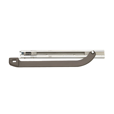 CRL Jackson® Dark Bronze Shallow Depth Mortise Type Offset Arm Assembly