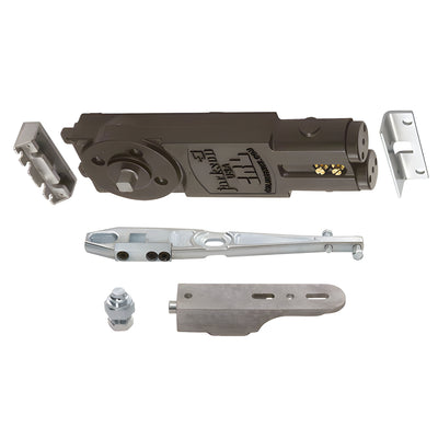 CRL Jackson® Regular Duty Spring 105º Hold Open Overhead Concealed Closer with "GE" Side-Load Hardware Package