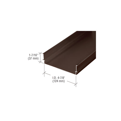 CRL 487 Bronze Anodized OfficeFront™ Cased Jamb/Head - 24'-2"