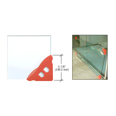 CRL 1/4" Red Armored Corner Protector