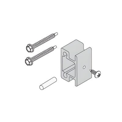 CRL - U.S. Aluminum Series 45X Intermediate Horizontal and Sill Shear Block - 20 pk