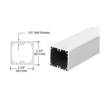 CRL Sky White 100 Series 36" Post Only