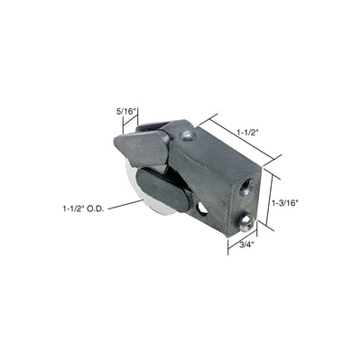 CRL 1-1/2" Nylon Sliding Glass Door Roller with 3/4" Wide Housing for Fleetwood & Fullview Doors