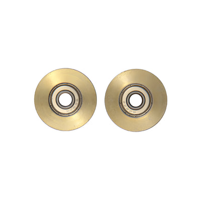 CRL 1-1/4" Diameter Steel Door Rollers - 2/Pkg