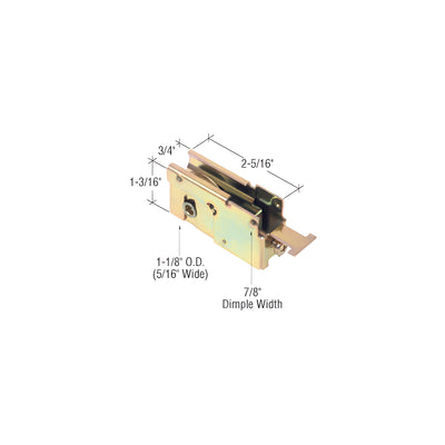 CRL 1-1/8" Steel Sliding Glass Door Roller
