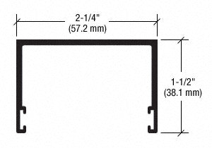 CRL-U.S. Aluminum Head/Jamb, Custom Paint- 24'-2"
