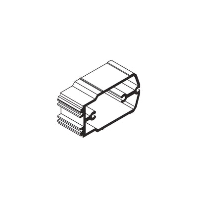 CRL-U.S. Aluminum Shear Block with Screws- 1/Pk