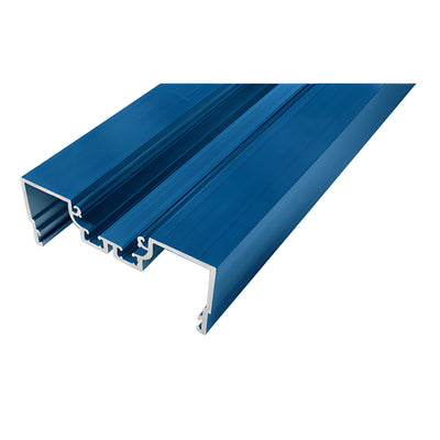 CRL-U.S. Aluminum Custom KYNAR® Paint Male Expansion-Mullion With Weatherstrip, Dual Thermally Improved