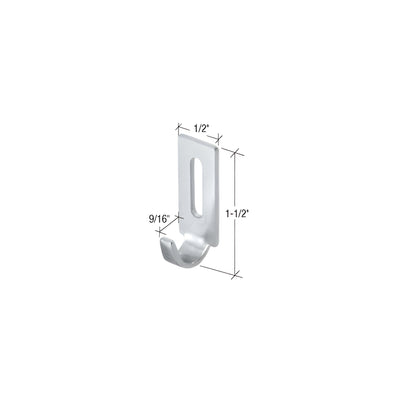 CRL 1/2" Wide Sliding Screen Door Latch Strike with 9/16" Grip for Columbia Doors