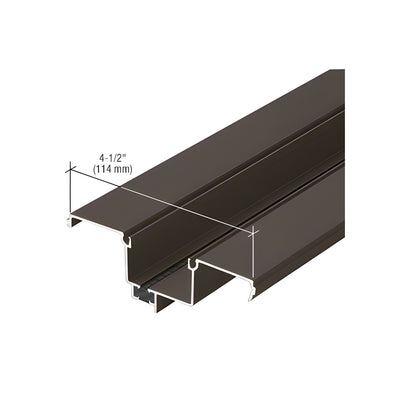 CRL-U.S. Aluminum Stacking Head Insert, Thermally Improved, Bronze Black Anodized - 24'-2"