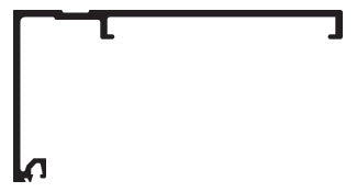 CRL-U.S. Aluminum White KYNAR® Paint Wall Jamb - 24'-2"