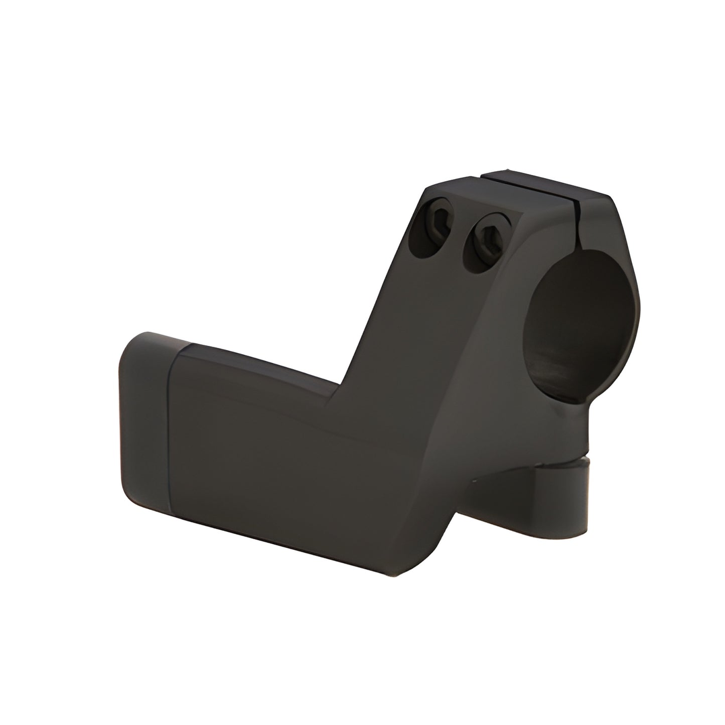 LS605RMBL matte black Laguna double roller door stop, alloy 316 stainless steel clamp for LS104BS tube