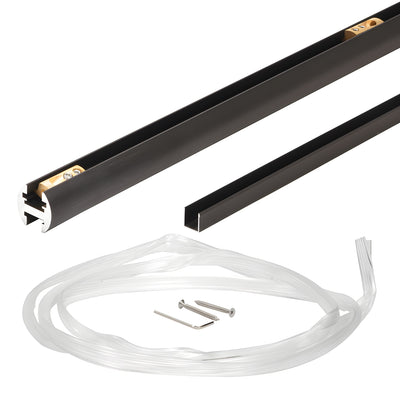 CRL Oil Rubbed Bronze 95" EZ-Adjust Shower Door Header Kit
