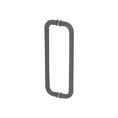 CRL 12" Dark Bronze Glass Door Pull Handle - Shower Door
