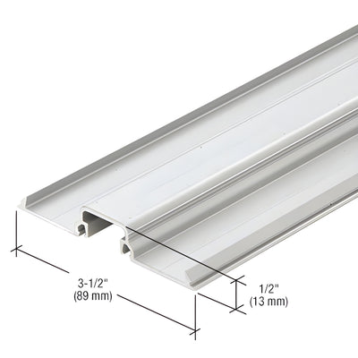 CRL-U.S. Aluminum Shallow Pocket Insert, Clear Anodized - 24'-2"
