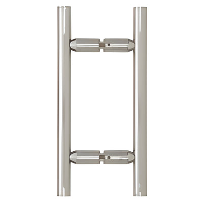 CRL Polished Chrome 6" Ladder Style Back-to-Back Pull Handle
