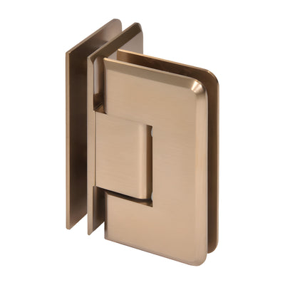 CRL Cologne 092 Dark Brushed Bronze 90° Glass-to-Glass Shower Hinge