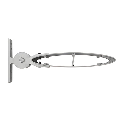 12-inch Single Adjustable Airfoil Mounting Bracket Clear Anodized