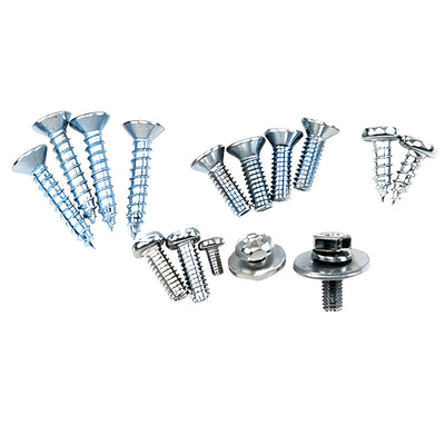 CRL PR40 Aluminum Screw Assortment Kit – Mixed Sizes