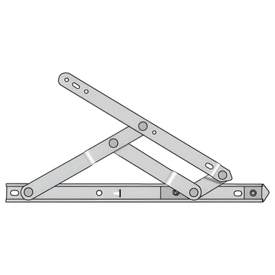 CRL 90° 4-Bar Hinge for Frameless Glass Shower Doors