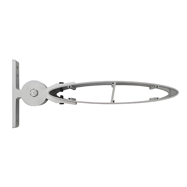 12" Airfoil Single Adjustable Mounting Bracket Clear Anodize