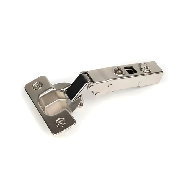 125 Degree Clip Cushion Hinge, 125 Degree, Clip Cushion Hinge, Full Overlay, with 8mm dowels