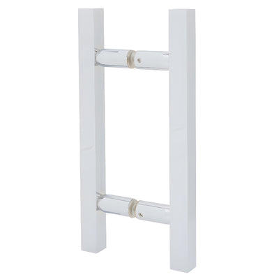 6-inch Square Ladder Cabinet Pull Back-to-Back Mount