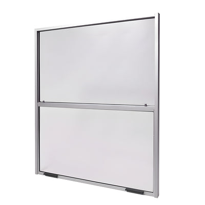 CRL 36x36 Vertical Slider Service Window, Satin Anod., 1/4" Tempered