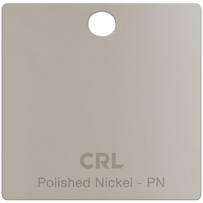 CRL Polished Nickel Finish Sample Chip