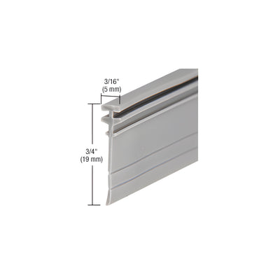 CRL 36" Gray Shower Door Vinyl 'T' Sweep