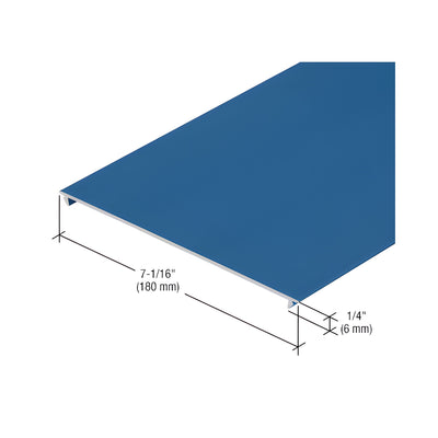 CRL-U.S. Aluminum 7-1/16" Horizontal Insert, Custom Paint - 24'-2"