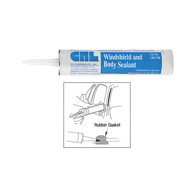 CRL Black Windshield and Body Sealant