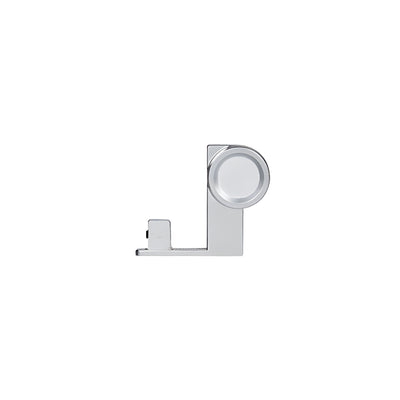 CRL Satin Chrome End Cap Finger Pull