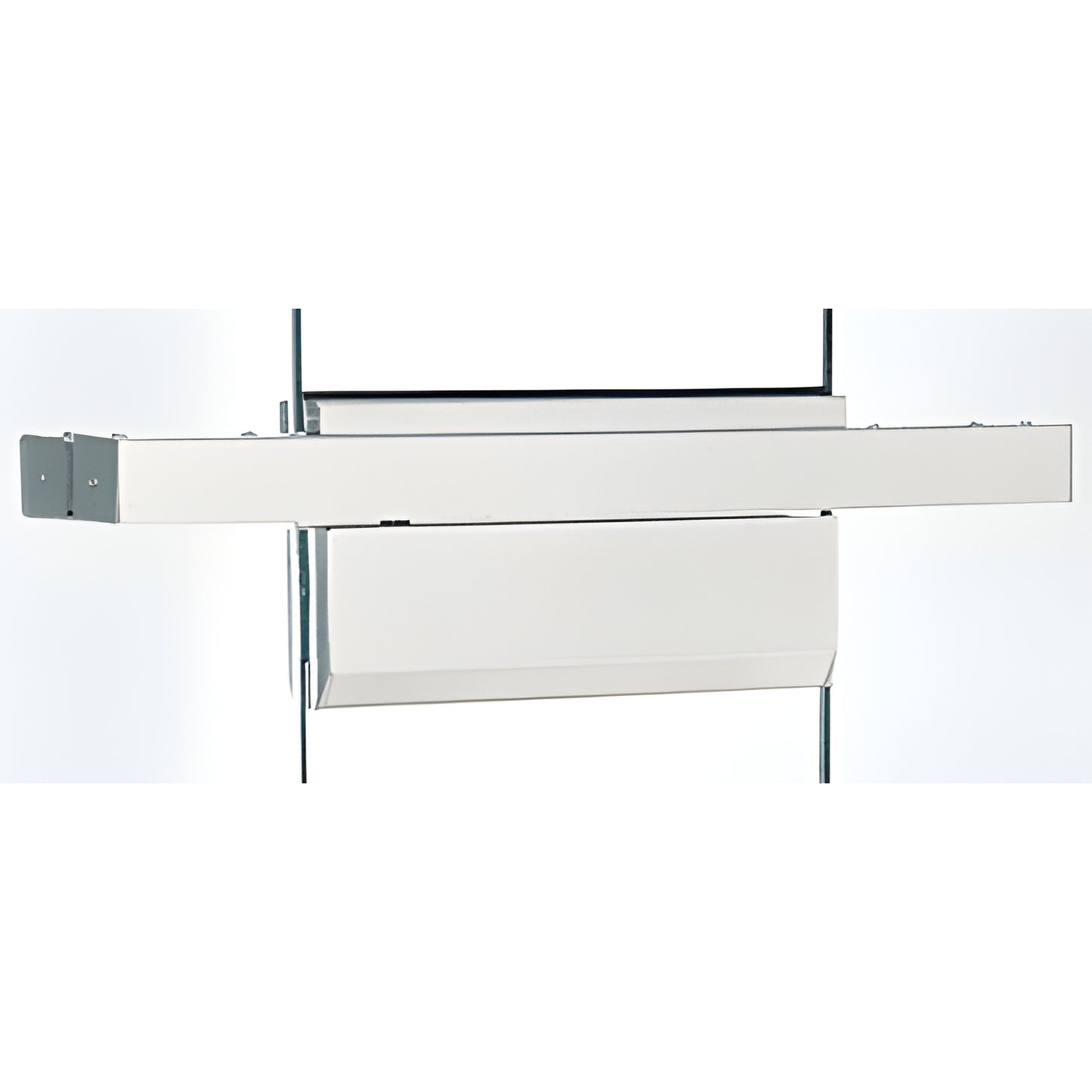 CRL Polished SS Floating Header for 36" Concealed Door Closer