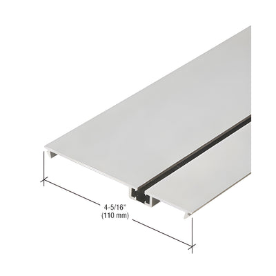 CRL-U.S. Aluminum Clear Anodized Flush Jamb Insert, Thermally Improved - 24'-2"