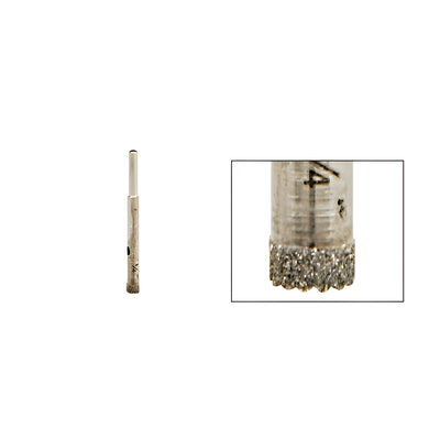 CRL 1/4" Amazing Glazing Plated Diamond Drill