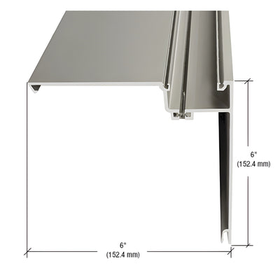 CRL-U.S. Aluminum 90 Degree Corner Half Section - 24'-2"