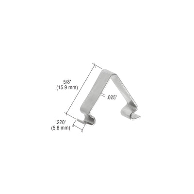 CRL Insert Corner Spring 5/8" Height - .220" Width - .025" Thick
