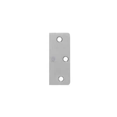 CRL 3-1/2" Hinge Filler 1/4" Radius Dull Chrome